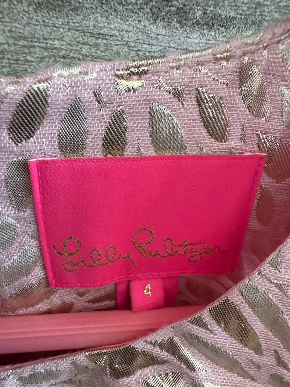Lilly Pulitzer Abree Dress Prosecco Pink Lagoon Jacquard - Picture 2 of 10